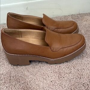 Brown Leather Loafers